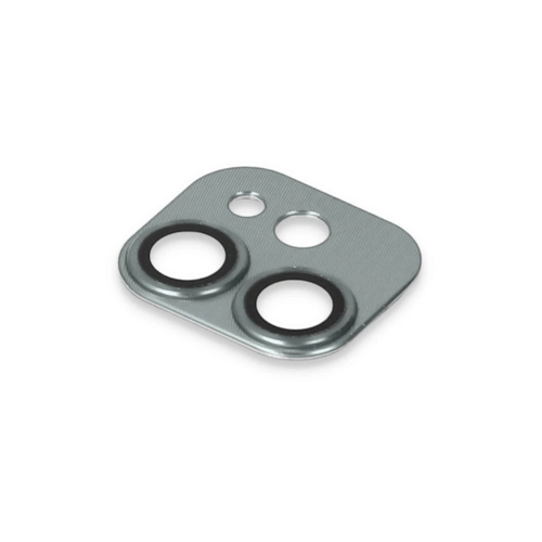 Newface iPhone 11 Pers Alminyum Kamera Lens - Yeil