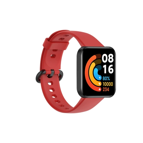 Newface Xiaomi Redmi Watch 2 Klasik Kordon - Krmz