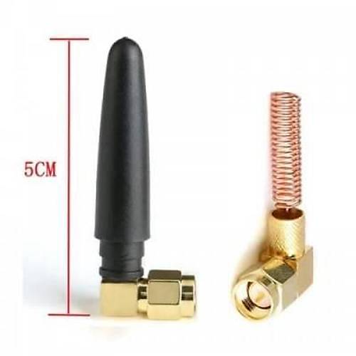 2.4G Wifi Zigbee 50mm 90 Derece SMA Erkek Anten