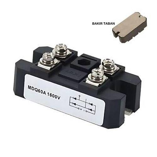MDQ60-16 60A 1600V Tek Faz Kpr Diyot
