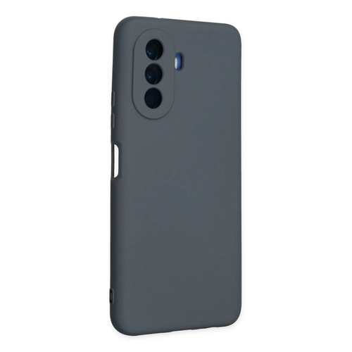 Newface Huawei Nova Y70 Klf Nano ii Kadife Silikon - Gri