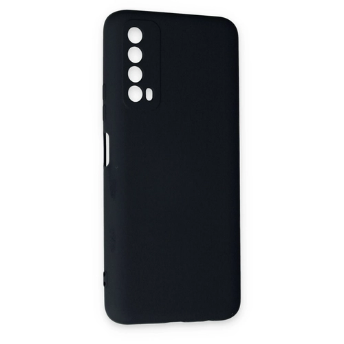 Newface Huawei P Smart 2021 Klf Nano ii Kadife Silikon - Lacivert