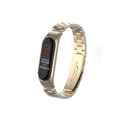 Newface Xiaomi Mi Band 4 Metal Baklal Kordon - Gold