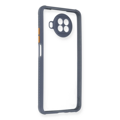 Newface Xiaomi Redmi Note 9 Pro 5G Klf Miami effaf Silikon - Gri