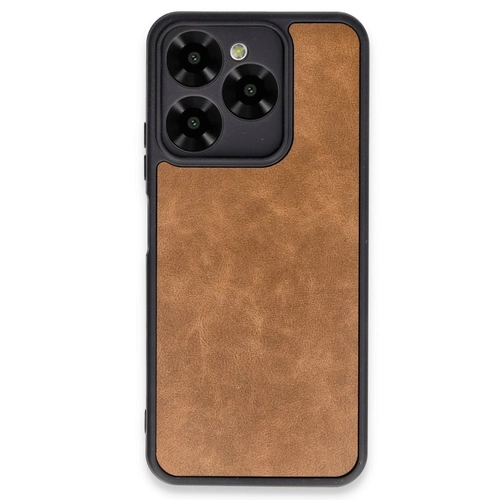 Newface General Mobile Era 50 Klf Aras Deri Kapak - Taba