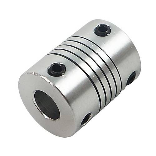 6.35x8mm Esnek Kaplin Alminyum 3D Yazc CNC Uyumlu