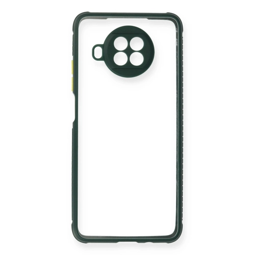 Newface Xiaomi Redmi Note 9 Pro 5G Klf Miami effaf Silikon - Koyu Yeil