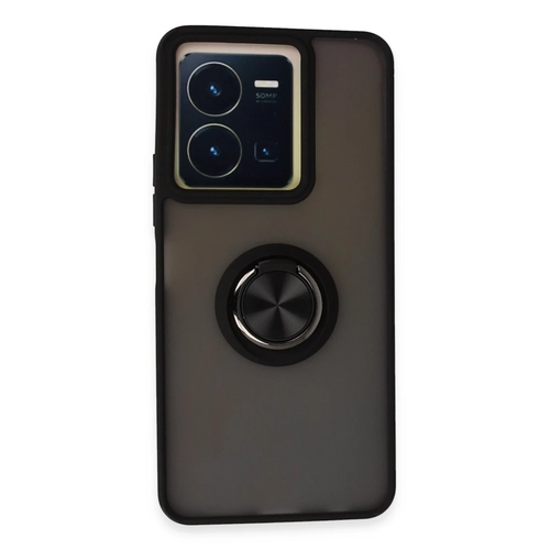 Newface Vivo Y36 Klf Montreal Yzkl Silikon Kapak - Siyah