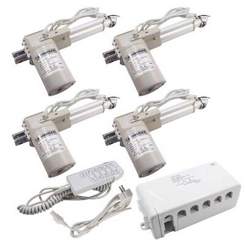 Kumandal Koltuk / Yatak Motoru Seti - 4 Motorlu