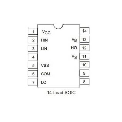IR21064 SOIC-14 SMD Mosfet Src Entegresi