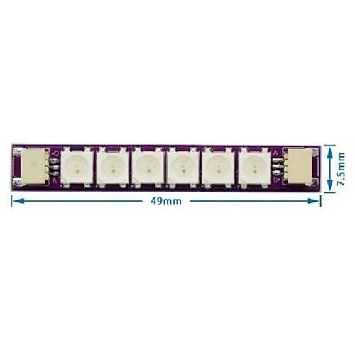 SW601 5050 6' lı RGB Led Modülü - 4 Adet
