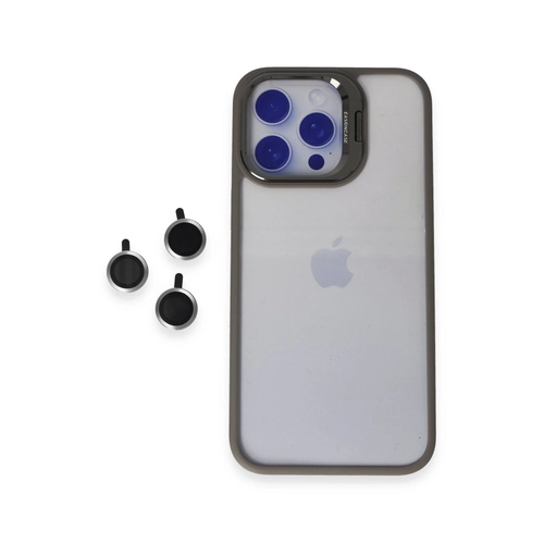 Joko iPhone 15 Pro Max Klf Roblox Lens Standl Kapak - Titan Gri