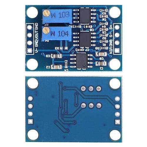 AD620 Yksek Hassasiyetli Mikrovolt Sinyal Kuvvetlendirici Modl DC 12V