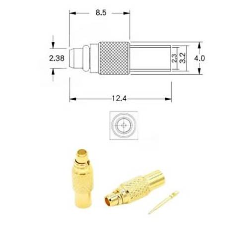 MMCX-JB2 Erkek Konnektr