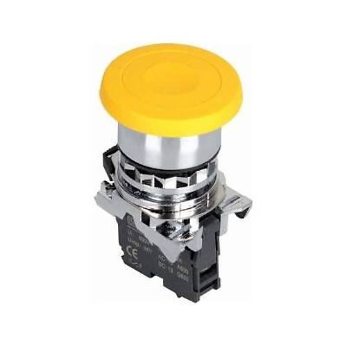 ISM-BC51 Mantar Kafal Yayl Metal Buton - Sar