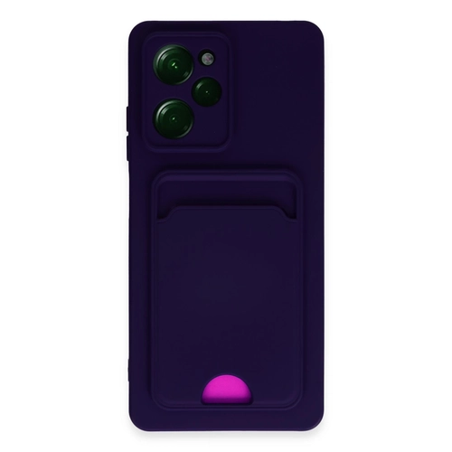 Newface Xiaomi Poco X5 Pro 5G Klf Kelvin Kartvizitli Silikon - Derin Mor