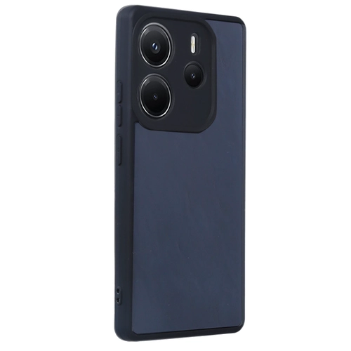 Newface Xiaomi Redmi Note 14 4G Klf Aras Deri Kapak - Lacivert