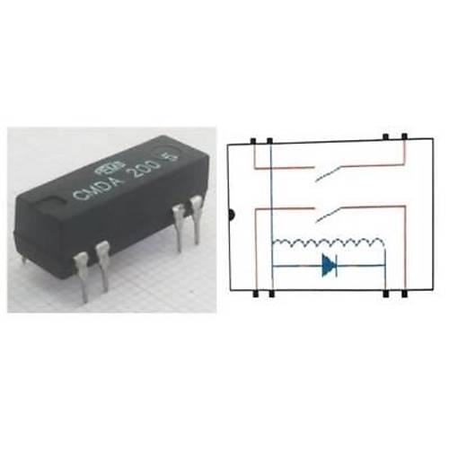 CMDA 200 5 Reed Rle ift Kontak N/O 5VDC 0.5A