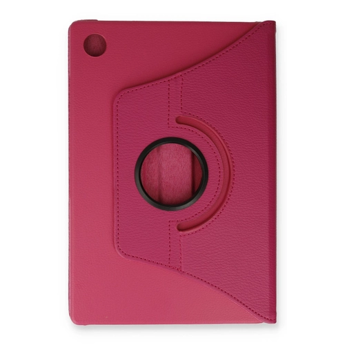 Newface Samsung Galaxy X200 Tab A8 10.5 Klf 360 Tablet Deri Klf - Pembe