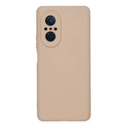 Newface Huawei Nova 9 SE Klf Nano ii Kadife Silikon - Pudra
