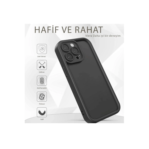 Newface Xiaomi Poco X7 Pro Viera Silikon - Siyah
