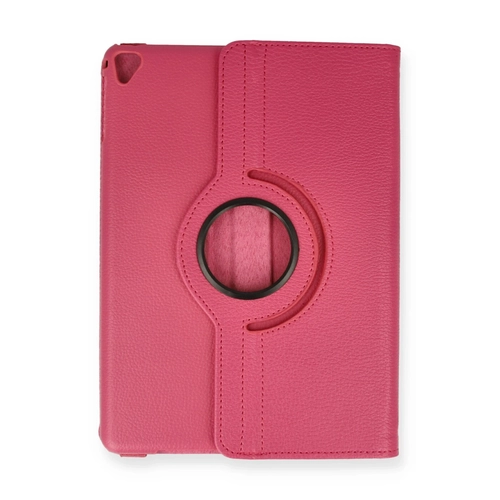 Newface iPad 9.7 (2018) Klf 360 Tablet Deri Klf - Pembe