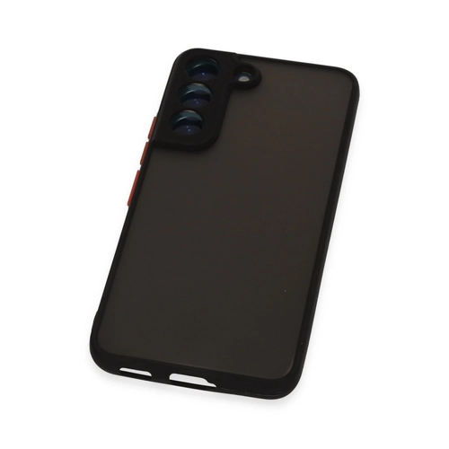 Newface Samsung Galaxy S22 Klf Montreal Silikon Kapak - Siyah