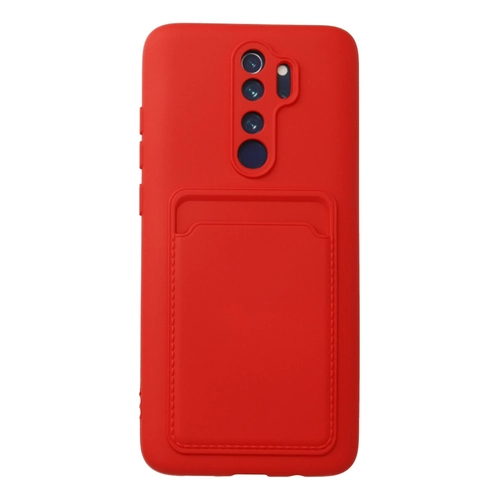 Newface Xiaomi Redmi Note 8 Pro Klf Kelvin Kartvizitli Silikon - Krmz