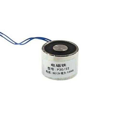 P30/22 12V Elektromknats - 10kg Elektro Manyetik Tutucu