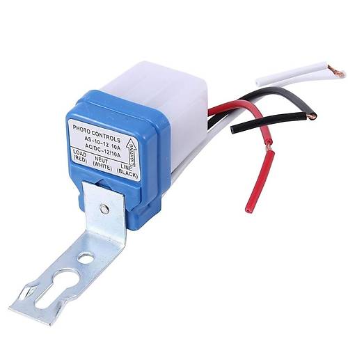 12V Fotosel Otomatik Ik Sensr - Gece Sensr