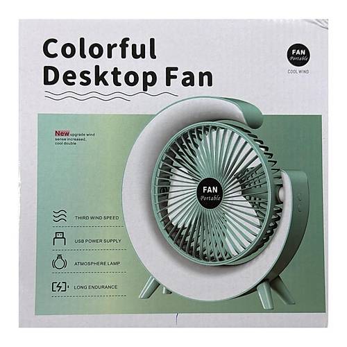Divex Renkli 3 Modlu Tanabilir Masast Fan Mavi PV-16