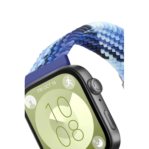 Newface Huawei Fit 4 Star Kordon - Lacivert-Mavi