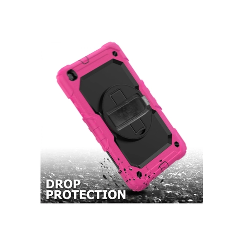 Newface Samsung Galaxy T290 Tab A 8 Klf Pars Tablet Kapak - Pembe