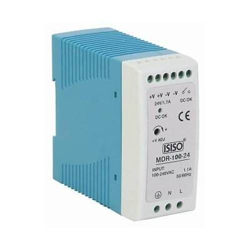 IMDR-100-24 - 100W 24VDC 4.5A Raya Montajl G Kayna