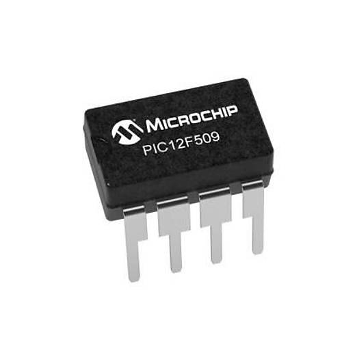 PIC12F509-I/P DIP-8 4MHz Mikrodenetleyici