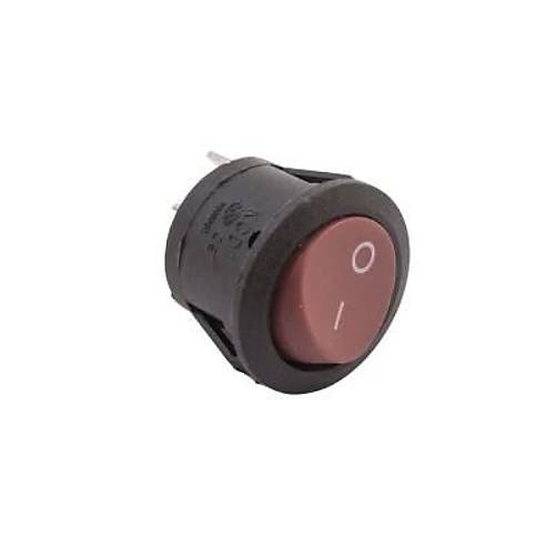 KCD1-2 ON-OFF Anahtar 2 Pin Krmz
