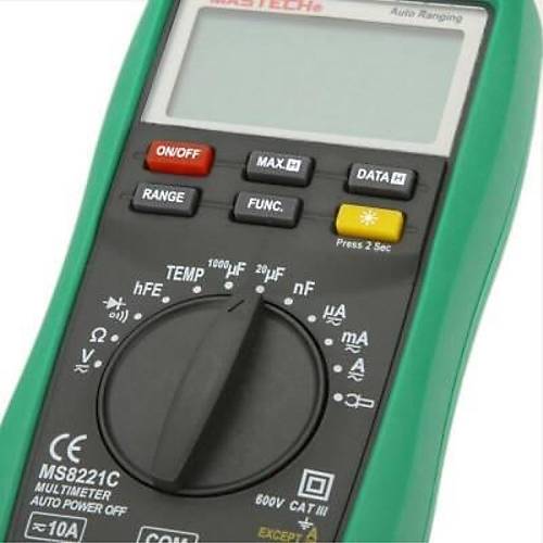 Digital Multimetre MS8221C