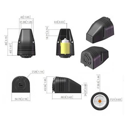 Su Geçirmez Sigara Çakmaklık Soketi Modülü