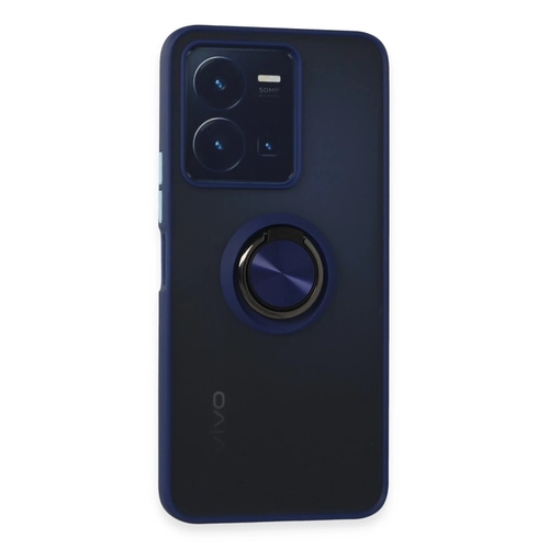 Newface Vivo Y35 Klf Montreal Yzkl Silikon Kapak - Lacivert