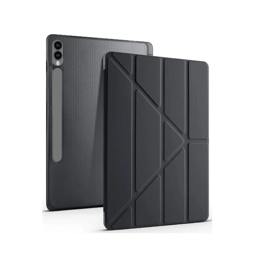 Newface Samsung Galaxy X610 Tab S9 FE Plus 12.4 Klf Kalemlikli Mars Tablet Klf - Siyah