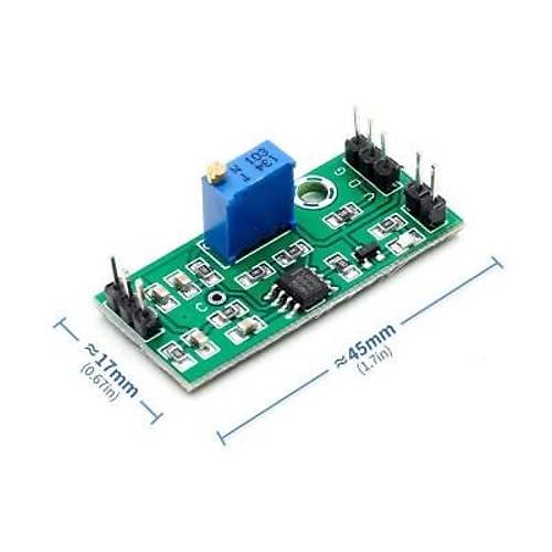 LM393 Voltaj Komparatr Karlatrc Modl