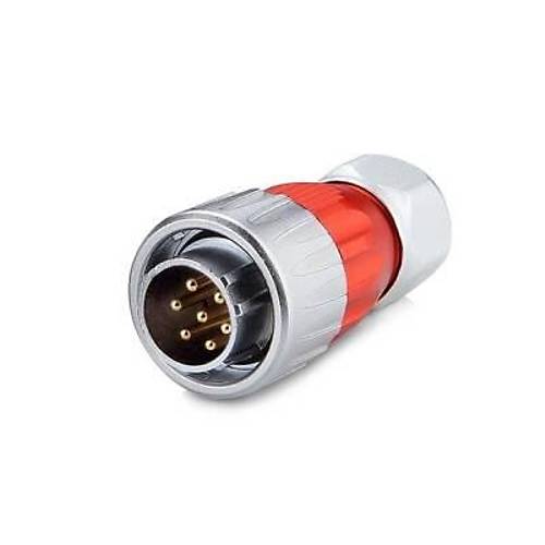 DH-20-C07PE-03-001 7-Pin Su Ge�irmez Konnekt�r - Erkek