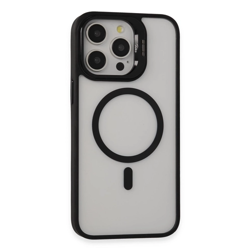 Joko iPhone 15 Pro Max Klf Roblox Lens Magsafe Standl Kapak - Siyah