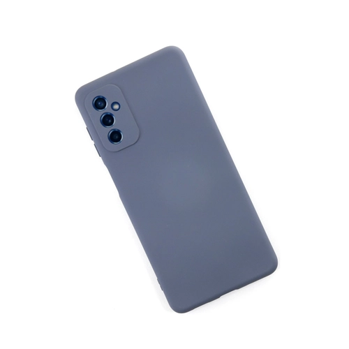 Newface Samsung Galaxy M52 5G Klf Nano ii Kadife Silikon - Gri