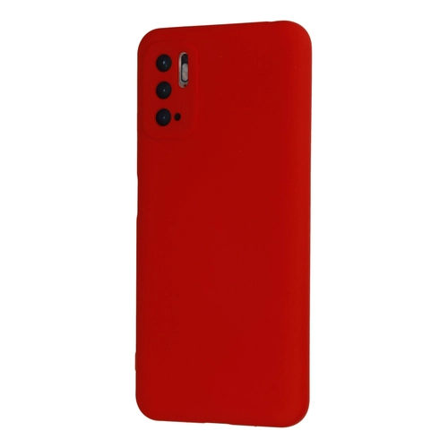 Newface Xiaomi Redmi Note 10 5G Klf Nano ii Kadife Silikon - Krmz