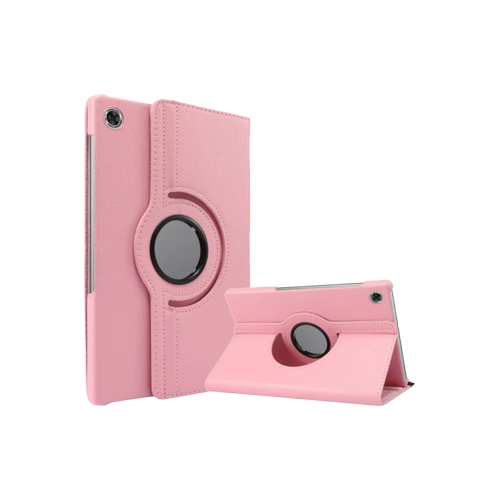 Newface Lenovo Tab M10 TB311FU Klf 360 Tablet Deri Klf - Pembe