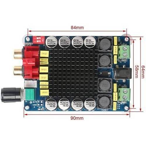 TDA7498 2x100W Stereo Dijital Amfi Modl
