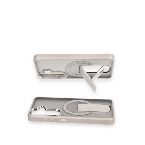 Newface Samsung Galaxy S24 Plus Tork Magsafe Standl Kapak - Siyah