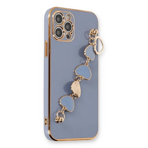 Newface iPhone 12 Pro Kılıf Esila Silikon - Gri