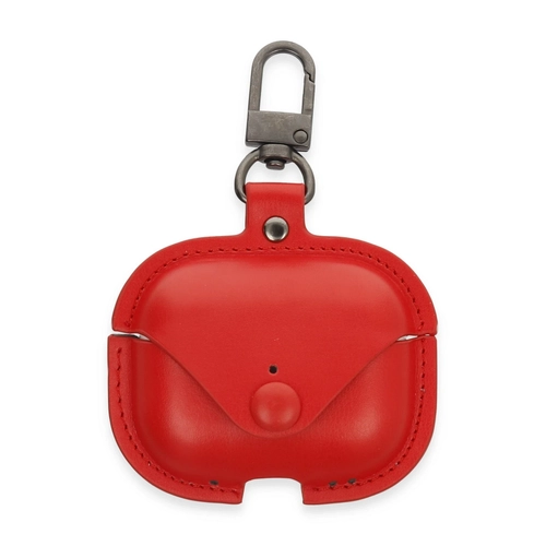 Newface Airpods 3 (3.nesil) anta Deri Klf - Krmz